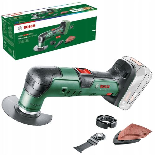 Akkus Multifunkciós Egyetemes Szerszám UniversalMulti 18V-32 Solo (zöld/fekete, akku és töltő nélkül, POWER FOR ALL ALLIANCE)