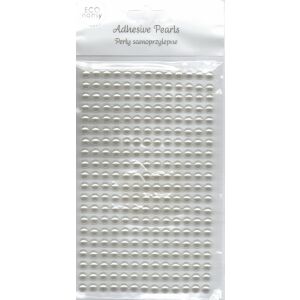 Öntapadós gyöngyök Ivory 6mm 260db