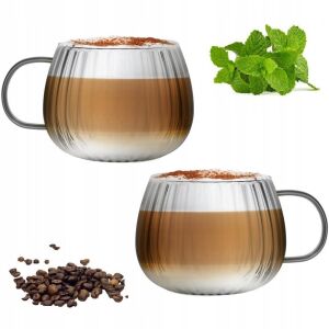 Vialli Design - Tulip két szürke fülű pohár szett 350ml