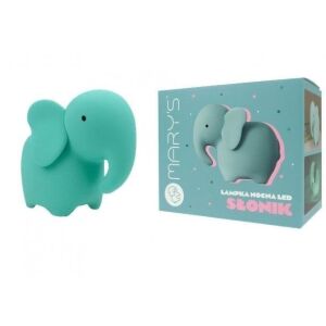 LED éjjeli lámpa türkiz nap