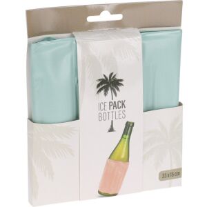 Hűtő hüvely palackokhoz, műanyag