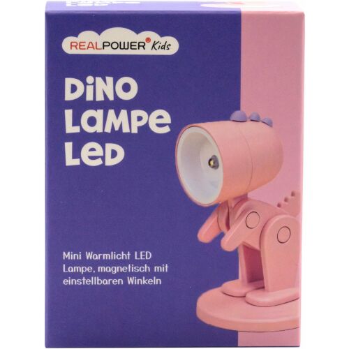 RealPower LED-Tier Taschenlampe Pink Dino mit Sockel 145662317