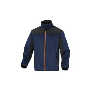 Polieszter pulóver navy-narancs színű 3XL méret BEAVEMO3X