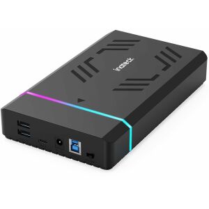 inateck Merevlemez-tok RGB 3,5" USB 3.0 2,5/3,5" SATA H/SSD 145662658 - Külső merevlemez ház
