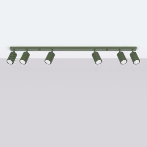 Plafon KARBON 6L olajzöld