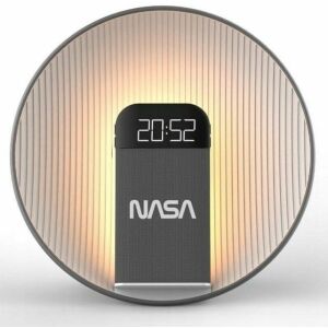 Bluetooth Hangszóró Óra Qi Töltő LED Lámpa Fehér Zaj Ébresztő Nasa Spc600 / Nasa Spc600 145663280 - Audio