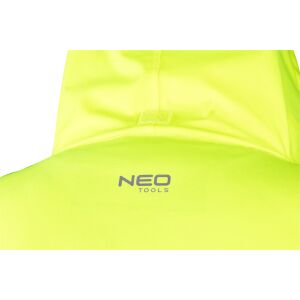 Figyelmeztető munkakabát, enyhén szigetelt, bomber, sárga, XXL méret