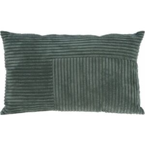 Home Styling Collection Elülső bársonyos foltszövetes dekoratív párna, 30 x 50 cm 145663657 - Díszpárna