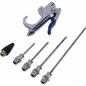 Rockforce Pneumatikus fúvó pisztoly + 4 fúvóka