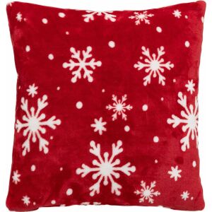 Atmosphera Dekoratív párna, hópelyhek, 40 x 40 cm 145663913 - Díszpárna