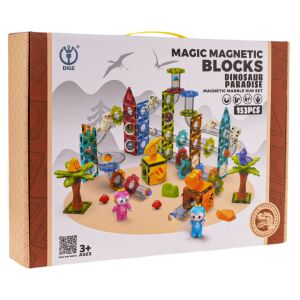 Mágneses építőelemek ZOO Ball Set 153el.