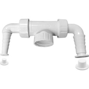 Mosó- és mosogatógép tömlő UNI KETTŐS CSATLAKÓZÓ A MOSÓGÉP, MOSOGATÓGÉP CSATLAKOZTATÁSÁHOZ 1'' (1 DB)