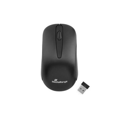 MediaRange Maus Wireless 3 Butoane negru 145664597