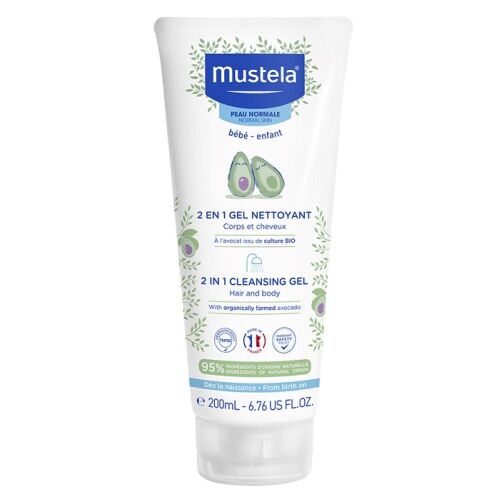 2 az 1-ben haj- és testmosó, 200 ml, Mustela 145825108