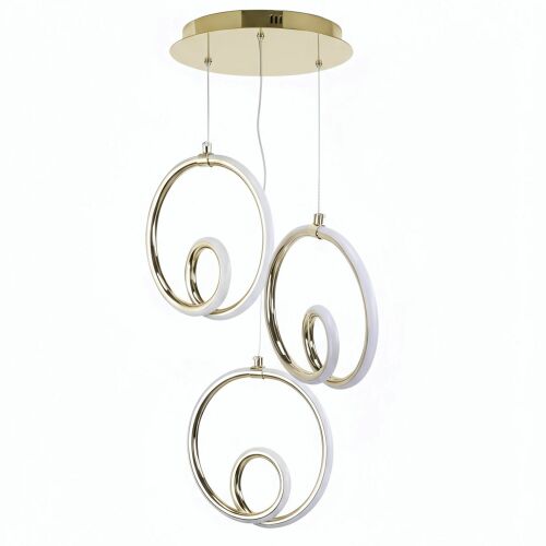 Lampe LED LHJ095-3CP GOLD 145665495