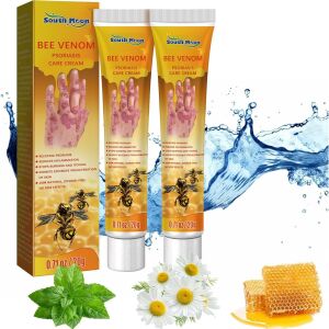 Méhméreg krém ekcémás vagy pikkelysömörös bőrre – nyugtató, irritációt és hámlást csökkentő, 2 x 20 g