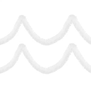 Vianočná girlanda Snehulienka v bielej farbe 2 metre 10 cm 145666932 - Vianoce