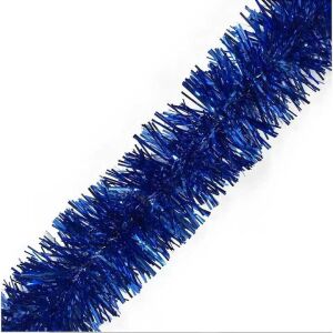 Vianočná elegancia Tmavomodrá girlanda boa 2 metre 10 cm 145667081 - Vianoce