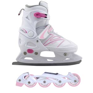 Lány 2 az 1-ben sztreccs korcsolya kivehető vázzal, M méret (37-40) 145668032 - Görkorcsolyázás