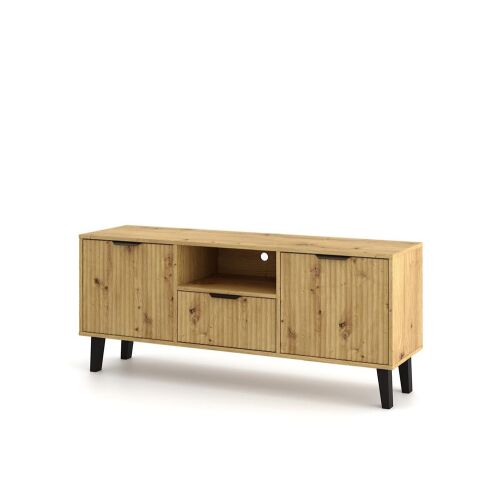RTV-Schrank Scandi 2D1S SLIM Eiche ARTISAN 145669052