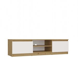 RTV Malwa 140 OAK ARTISAN WHITE 145669085 - Nábytok pre deti a mládež