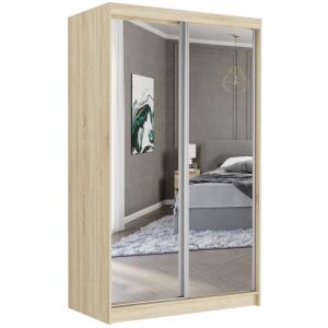 VEGA II. Gardróbszekrény 120x200x60 - sonoma