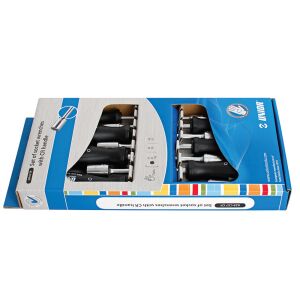 629CS7CR Set surubelnite cap tubular, maner polipropilena, cromate 6-17 / 7 piese - 617032 145677445 - Seturi scule și Scari