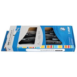 606CS5CR Set surubelnite combinate, maner polipropilena, cromate / 5 piese - 617017 145677449 - Seturi scule și Scari