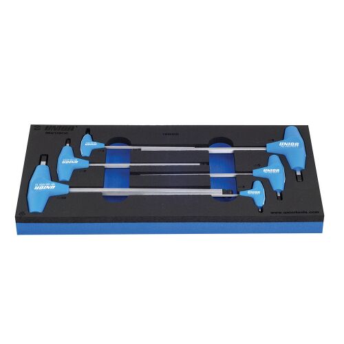 964/13SOS Set de surubelnite hexagonale cu maner in T in modul SOS / 6 piese - 621067 145677490