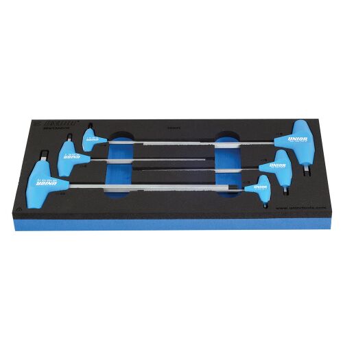 964/13ASOS Set de surubelnite cu profil hexagonal si cap sferic cu maner in T in modul SOS/ 6 piese - 621068 145677558