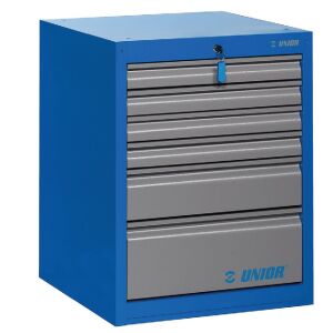 Dulap lat pentru scule - 6 sertare, DIM 663 x 650 x 870 145677571 - Suporturi pentru scule