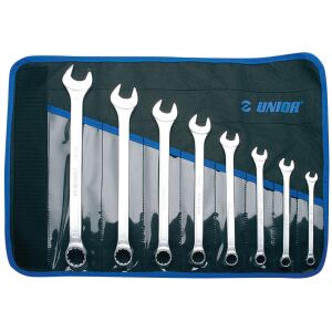 Set de chei combinate lungi in husa 8 - 22 / 8 145677583 - Seturi scule și Scari