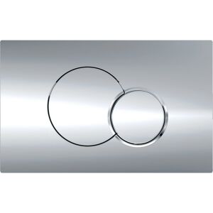 Eclipse 2 öblítő gomb, króm