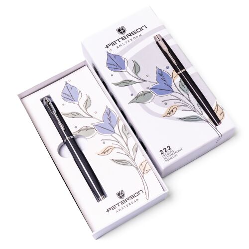 PTN 222-GB-3260 szürke-ezüst golyóstoll dobozban 145678072