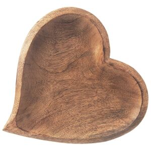 Fa uzsonnás tányér MANGO 25x25 cm 145678155 - Tálca