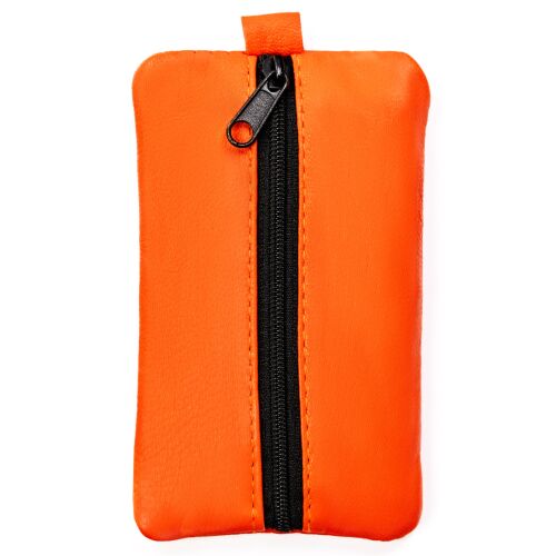 Bőr kulcstartó KC-02-PDM-9359 Narancssárga 145678409