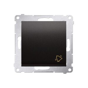 Csengőgomb 10 AX, antracit Simon54