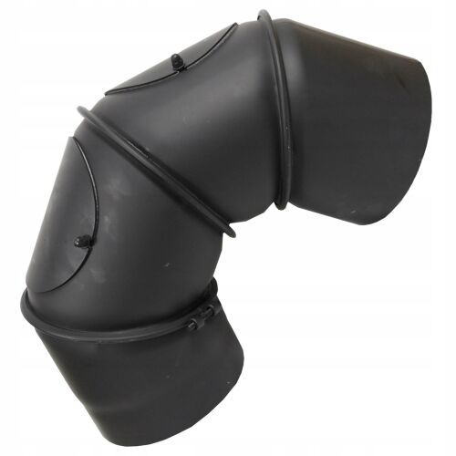 Állítható acél könyök, 4 szegmens, 120 mm 145679013