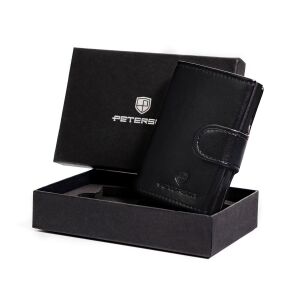 Elegáns pénztárca kártyaadagolóval és RFID-védelemmel - Peterson 145679844 - Férfi pénztárca