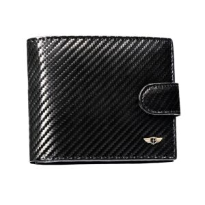 Férfi karbon szett pénztárcával és kulcstartóval - Peterson 145680006 - Férfi pénztárca