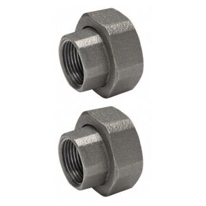 Félcsatlakozás a 25-ös szivattyúhoz, belső menet az anyában 1 1/2 hüvelyk, belső menet a csőcsatlakozóban: 1 hüvelyk. A készlet 2 félegységből áll