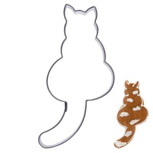 Acél macskás sütiforma 8,5 cm 145681388 - Sütemény kiszúró