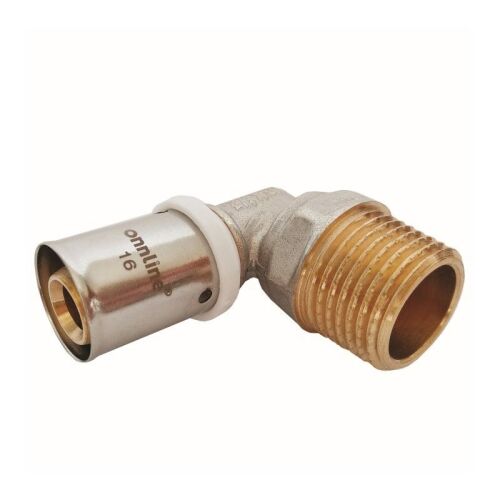 90°-ban nyomott könyök GZ 20mm x 1/2 ONNLINE 145681705