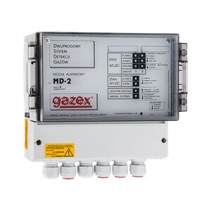 MD-2 riasztó modul, 2 bemenet, 230V táp