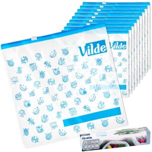 Ziplock élelmiszerzacskók 27x26 cm 10 db.