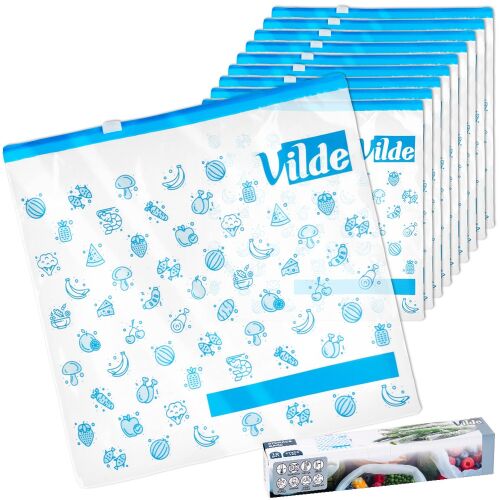 Ziplock élelmiszerzacskók 27x26 cm 10 db. 145681848