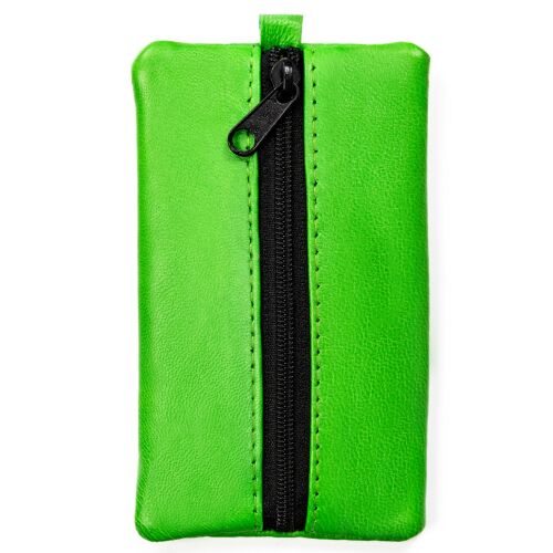 Bőr kulcstartó KC-02-PDM-9311 L.Green