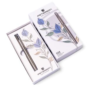 PTN 222-GB-3277 Ezüst-ezüst golyóstoll dobozban