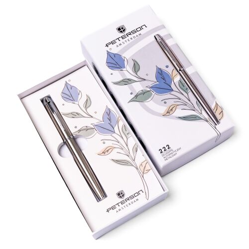 PTN 222-GB-3277 Ezüst-ezüst golyóstoll dobozban 145682285