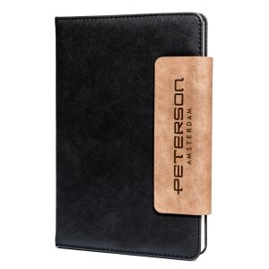 PTN NOT-9-6416 Fekete-Sárga jegyzetfüzet